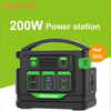  200W Solar Portable Power Station for Outdoor Camping Battery Backup