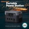  Alimentation électrique Portable intelligente à onde sinusoïdale pure, 1920wh, 2000W, dernière collection