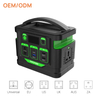  200W Solar Portable Power Station for Outdoor Camping Battery Backup