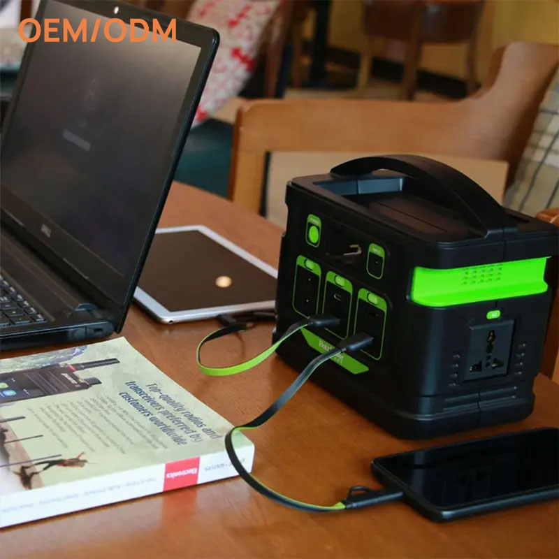  200W Solar Portable Power Station for Outdoor Camping Battery Backup