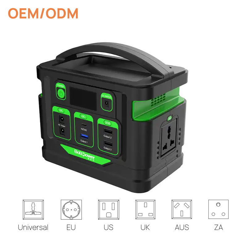  200W Solar Portable Power Station for Outdoor Camping Battery Backup