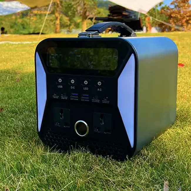 EZ301UA 500W/360000mAh 483.8Wh outdoor camping portable power station with solar 