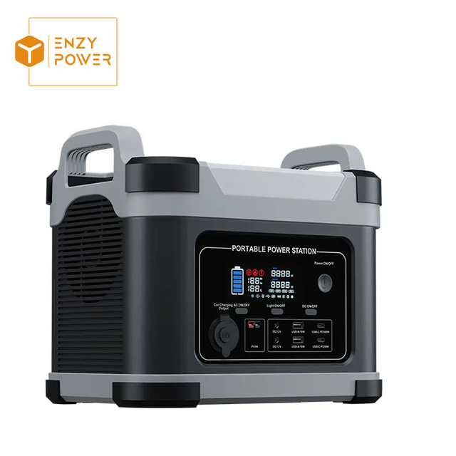 1120Wh On-board Charging Colorful Dustproof Portable Power Station 1000W For Home