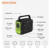 Générateur solaire portatif Rechargeable de centrale solaire de secours avec la centrale solaire Mobile de lumière Led