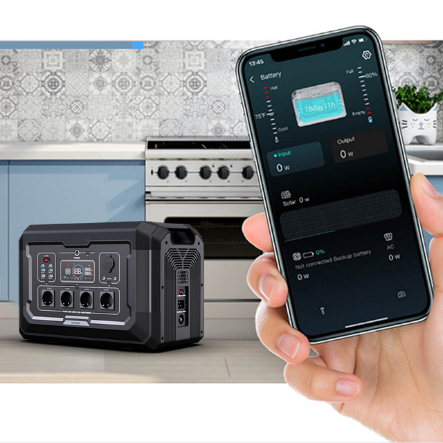 2000w portable power station 2500w solar home backup generator